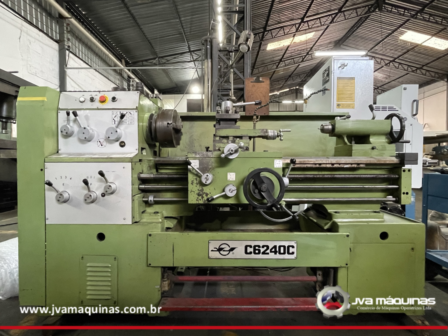 Torno Mecânico Magnum Cut C6240C - JVA Máquinas