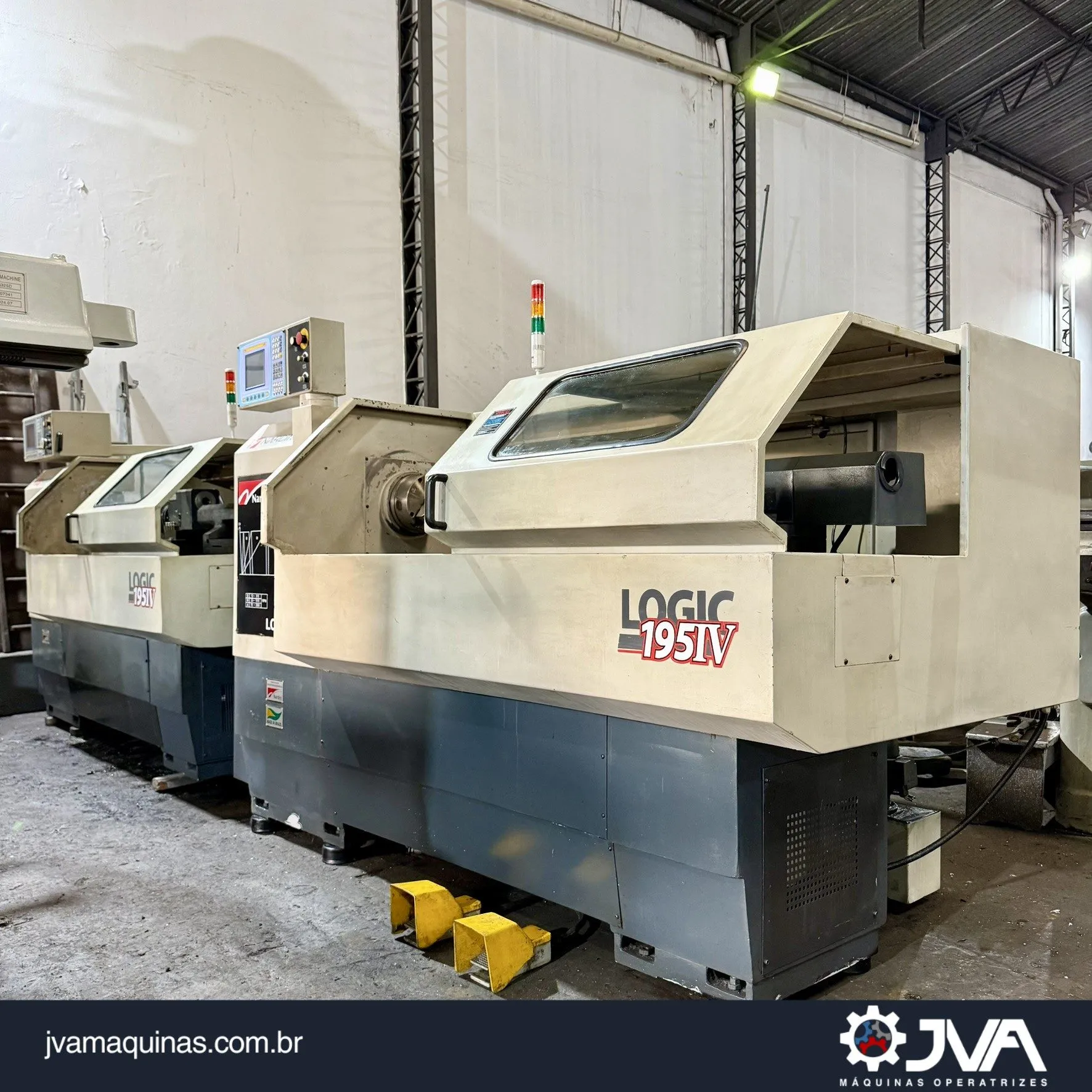 TORNO CNC NARDINI LOGIC 195 IV - JVA Máquinas